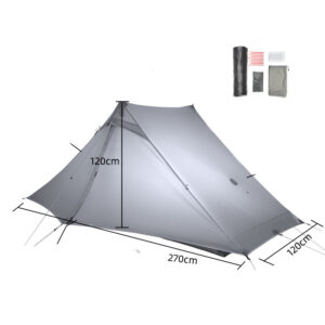 Outdoor Hiking Professional Poleless Tent - Mixed
