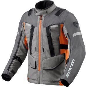 Rev Sand 4 H2O Motorcycle Jacket - Grey Orange Uk 48 Eu 58