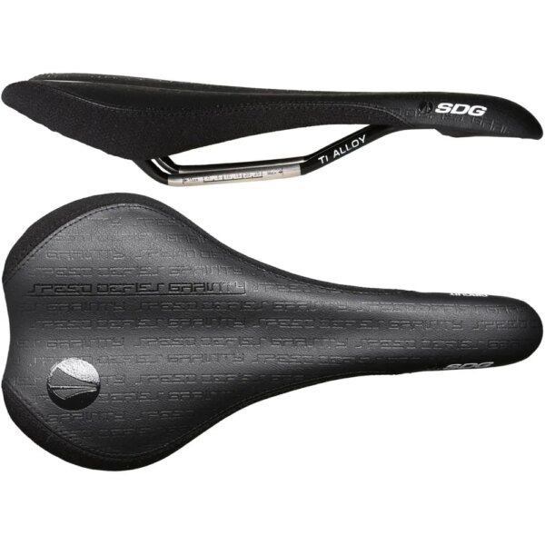 Sdg Circuit Mtb Ti-Alloy Rail Saddle BlackBlack - Eva SDG Circuit MTB Ti-Alloy Rail Saddle Black/Black