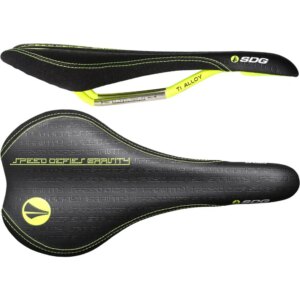 SDG Circuit Mountain Ti-Alloy Saddle Black/Yellow