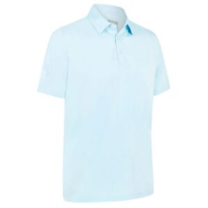 SS Solid Swing Tech Golf Polo Shirt - Arctic Paradise