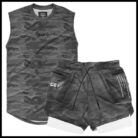 Sports Leisure Suit Muscle Fitness Training - Mixed