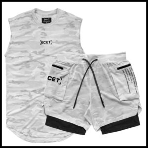Sports Leisure Suit Muscle Fitness Training - Mixed
