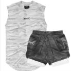 Sports Leisure Suit Muscle Fitness Training - Mixed