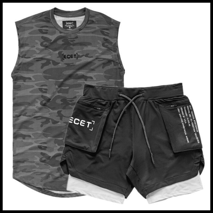 Sports Leisure Suit Muscle Fitness Training - Mixed Sports Leisure Suit Muscle Fitness Training - Mixed