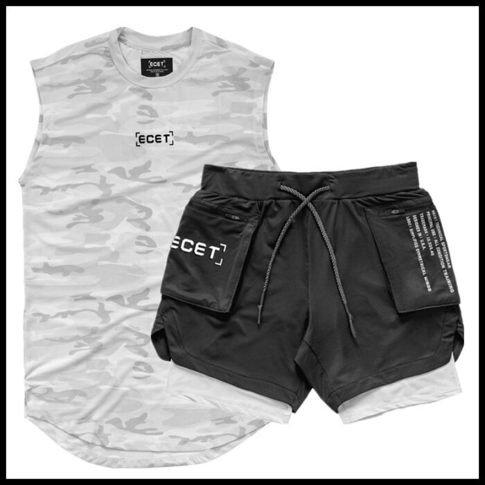 Sports Leisure Suit Muscle Fitness Training - Mixed Sports Leisure Suit Muscle Fitness Training - Mixed