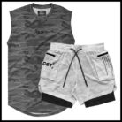 Sports Leisure Suit Muscle Fitness Training - Mixed