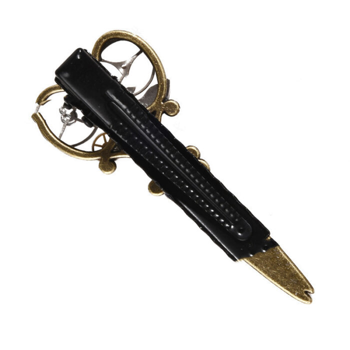 Steampunk Vintage Gear Scissors Barrettes Gothic - Mixed Steampunk Vintage Gear Scissors Barrettes Gothic - Mixed