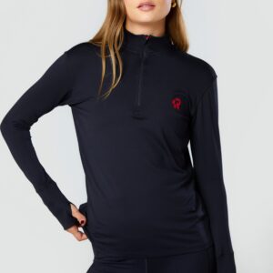 Technical 14 Zip Top - Inky collection - Black Xs