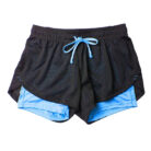 The New Drawstring Fake Two-Piece Running - Mixed