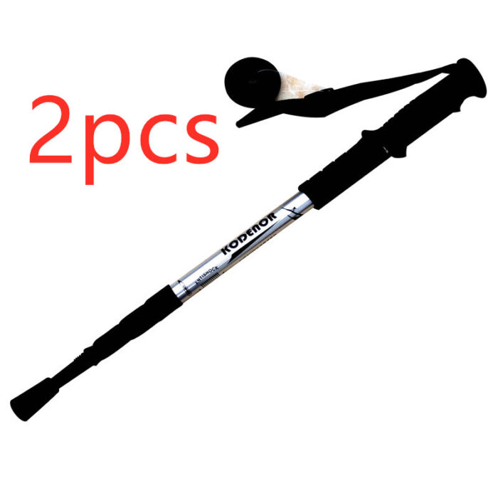 Three-section Four-section Straight Handle T - Silver Three-section Four-section Straight Handle T - Silver