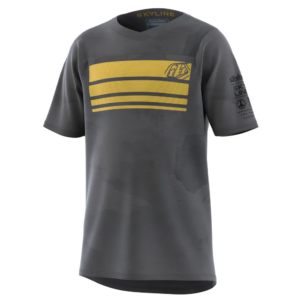 Troy Lee Designs Skyline Youth SS MTB Jersey Blocks Charcoal