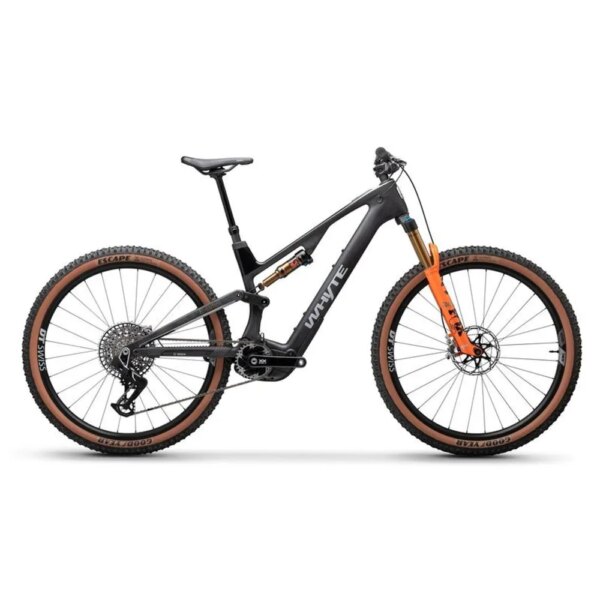 Whyte E-Lyte 140 Works Electric Bike 2024 Matt Ud - 16.4Kg - Black - Carbon - £10999.00 - Ref 3580 Whyte E-Lyte 140 Works Electric Bike 2024 Matt UD Carbon/Glo